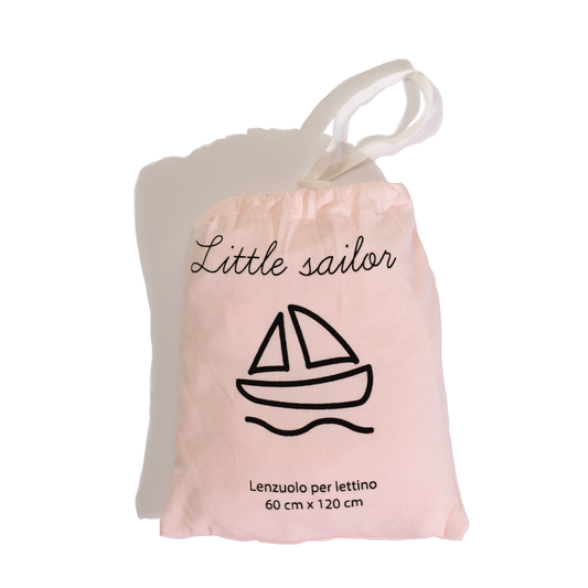 Lenzuolo con angoli per culla lettino 60x120cm in bambù