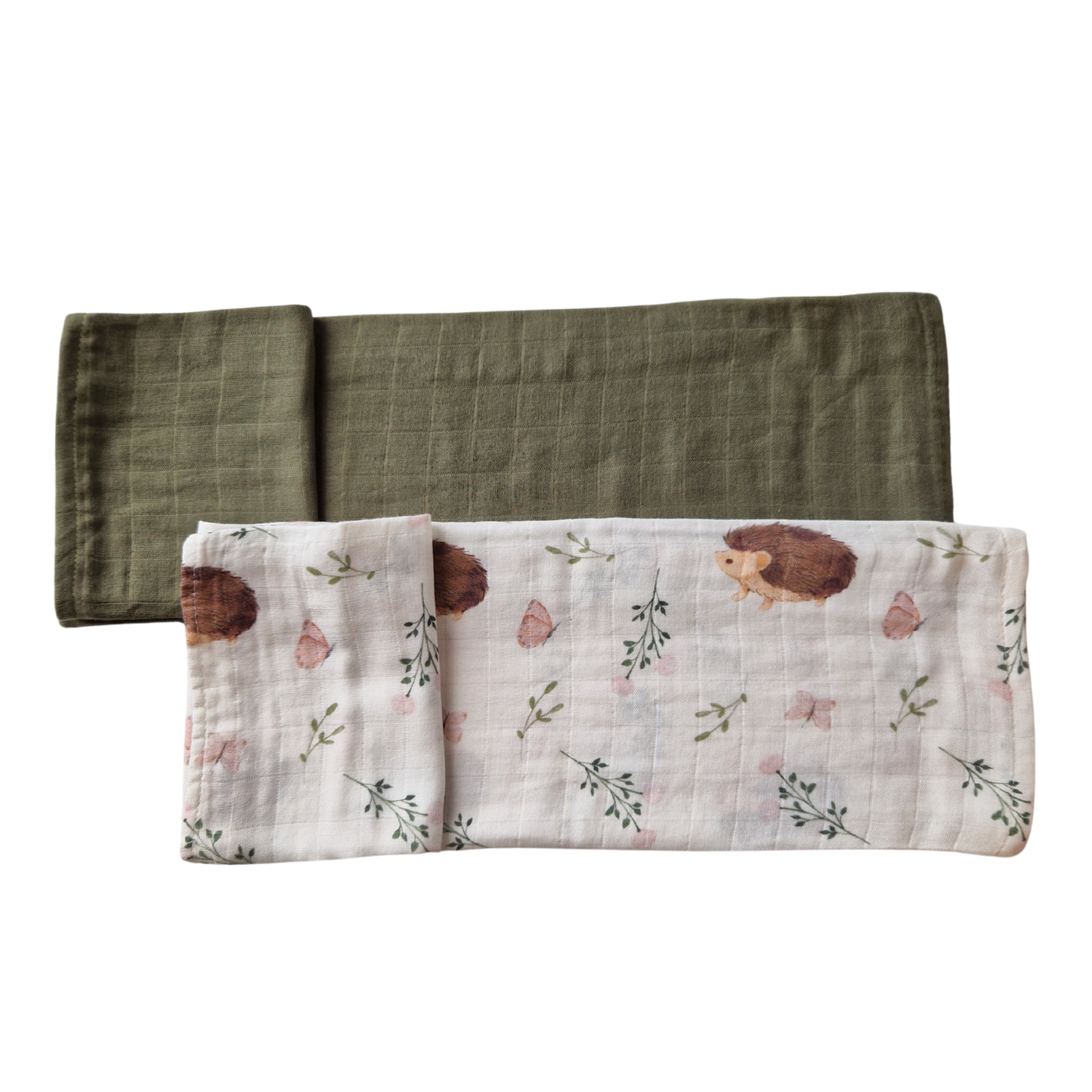 Mussole in bamboo pocket - Set da due