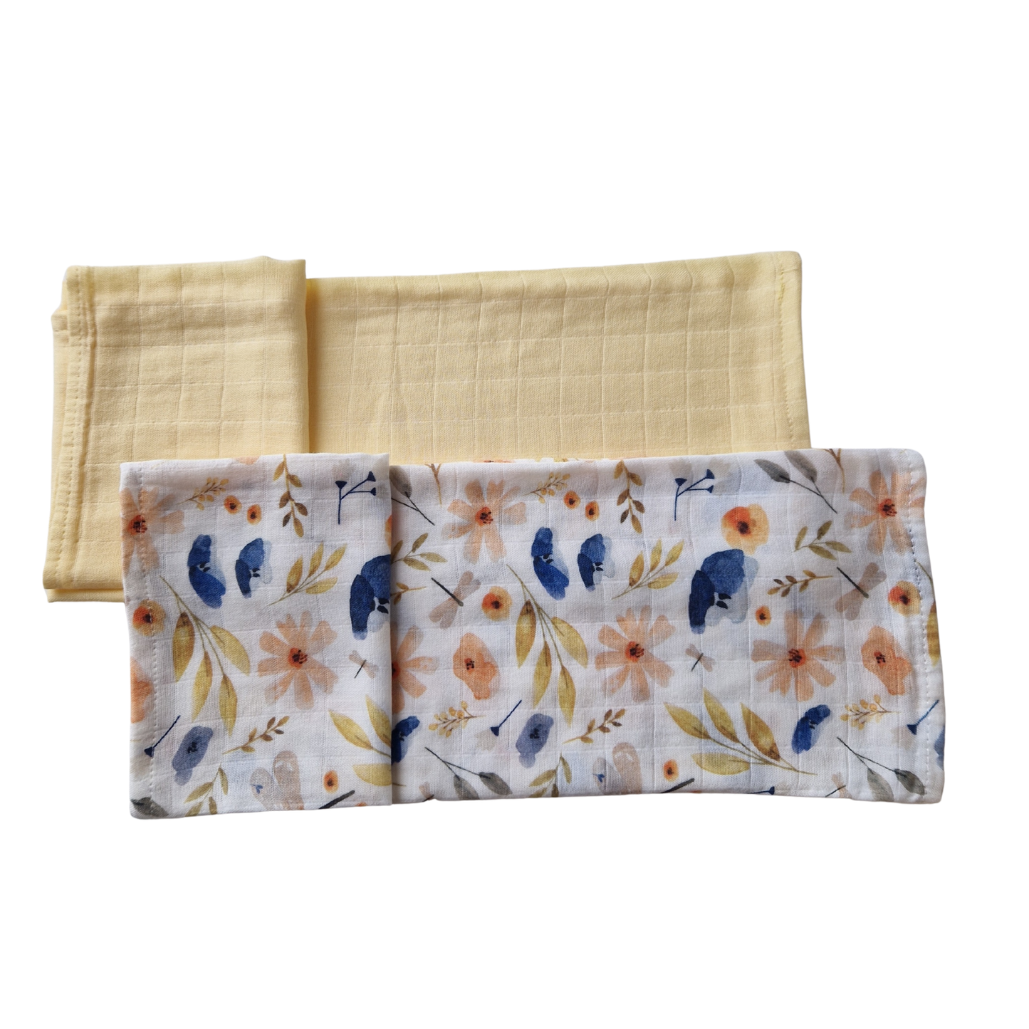 Mussole in bamboo pocket - Set da due